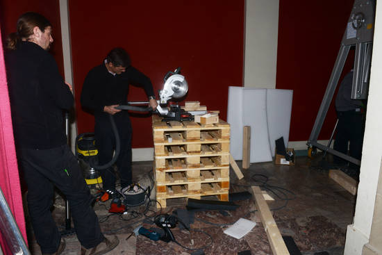 Coffre construit sur mesure