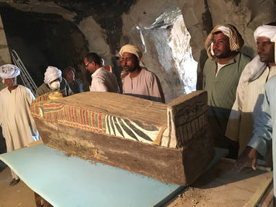 Sarcophage anonyme de la 17e Dynastie
